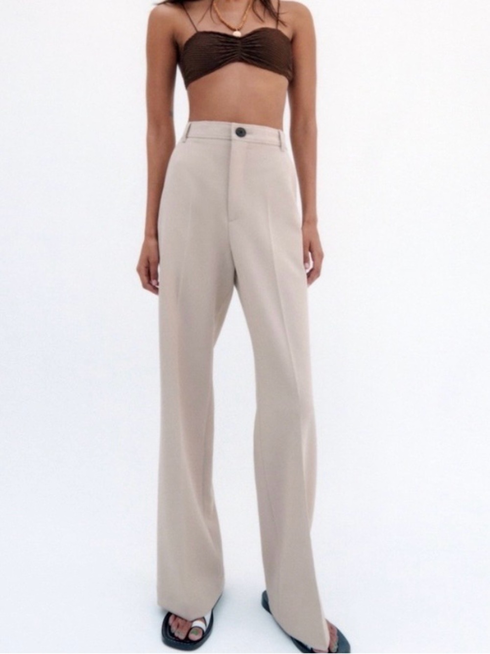 Zara Women's Wide Leg Pants XS